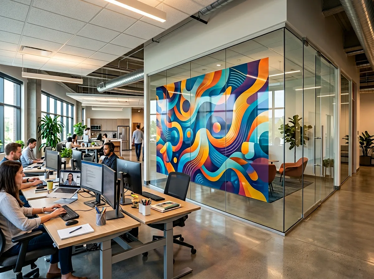 Offices wall print